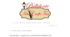 Desktop Screenshot of bellefontefair.org