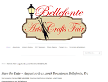 Tablet Screenshot of bellefontefair.org